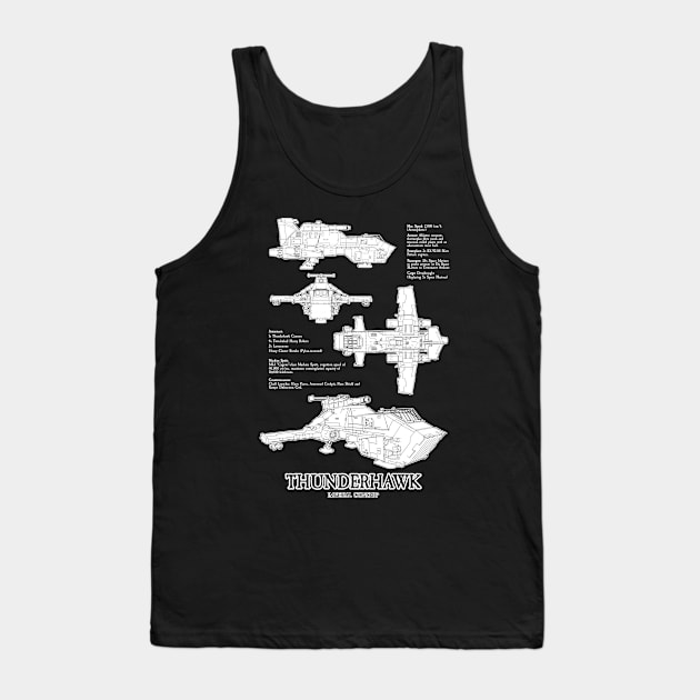 Thunderhawk Tank Top by SimonBreeze